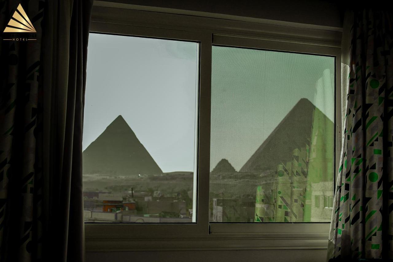 Pyramid Edge Hotel Kafret el-Gabal Eksteriør billede